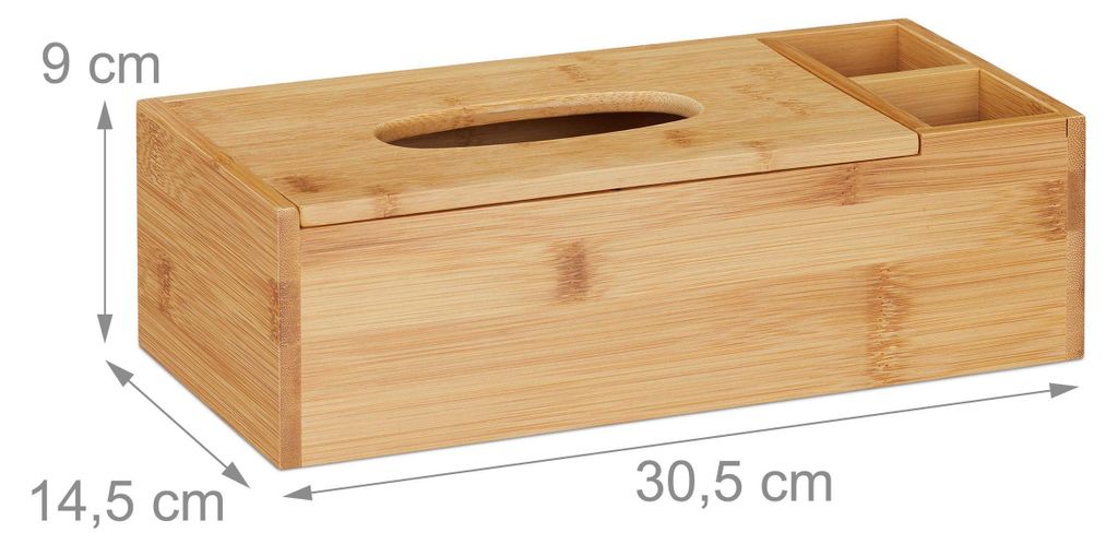 Box na papierové utierky s 2 priehradkami RD8811 Obrázok produktu 