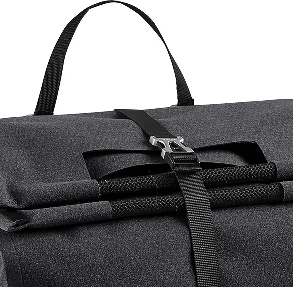 Sacoche Vélo Recyclée Vaude ReCycle Back Single Noire 23L - 5