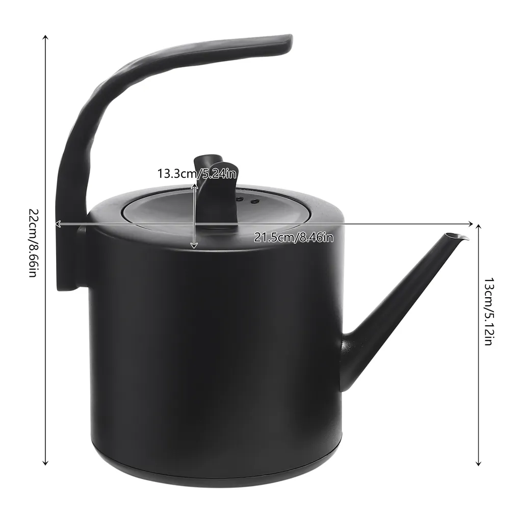 Bouilloire électrique réglable 1L noir en inox - Modèle TempControl K2