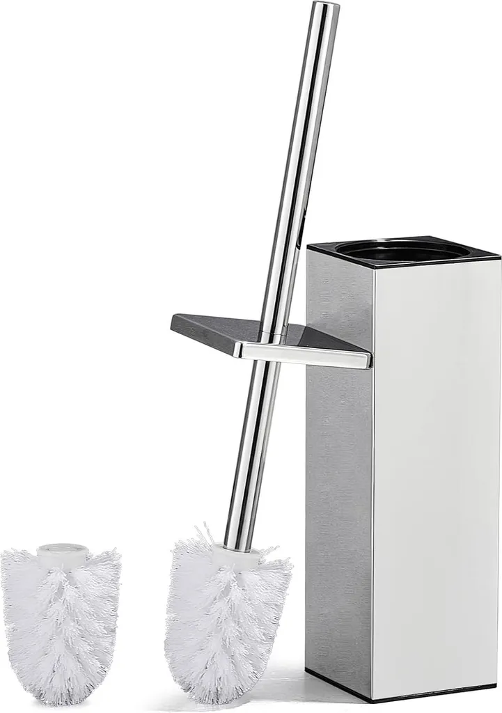 Brosse WC noire anti-trace - Finissez-en avec les balais WC peu chics