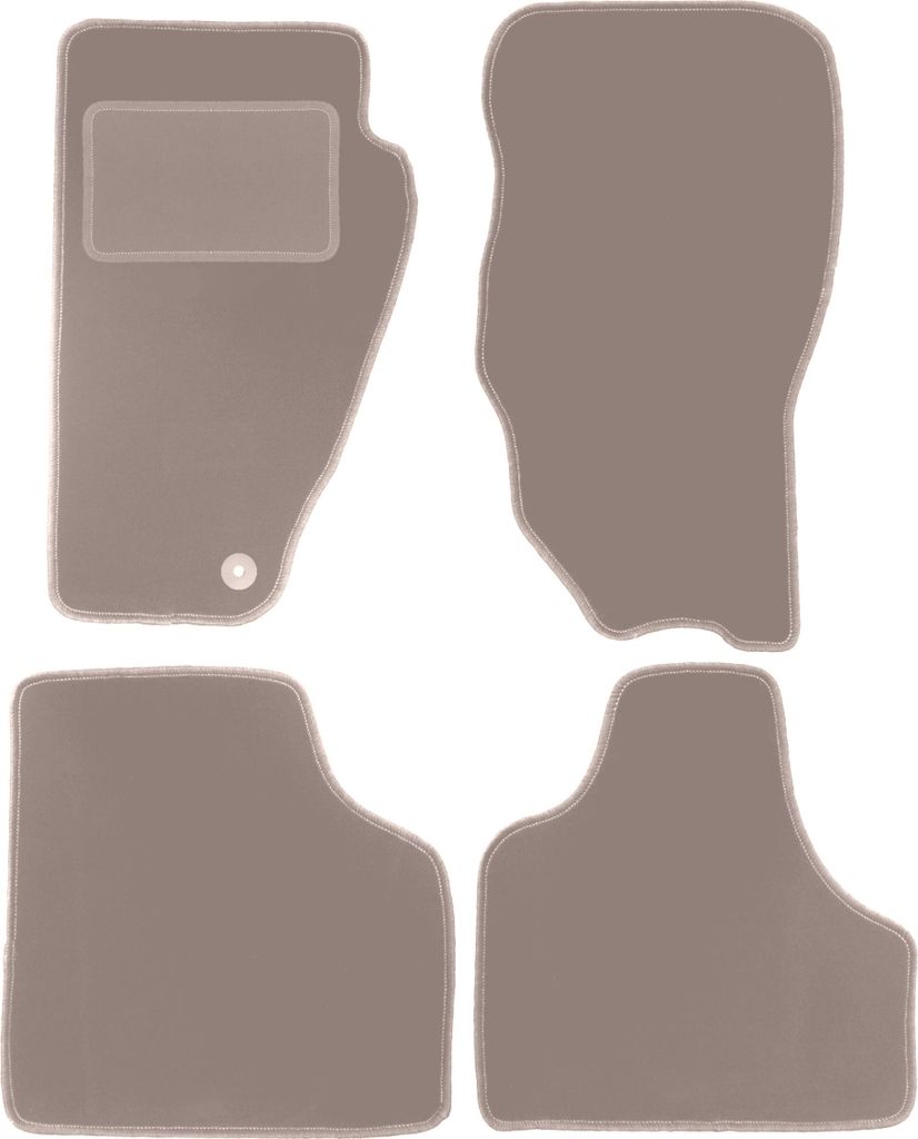 Velours-Autoteppiche für: Dodge Nitro SUV (2006-2011) Beige