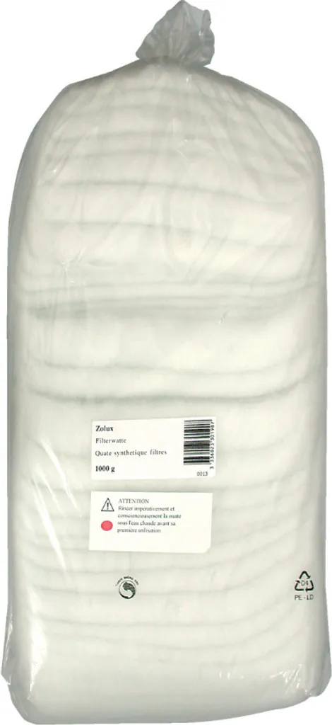 Fibre perlon microfiltration 1kg haute densité pour filtre externe