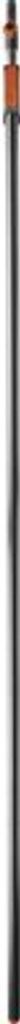 A blurred image of a telescopic handle, likely for gardening tools.
