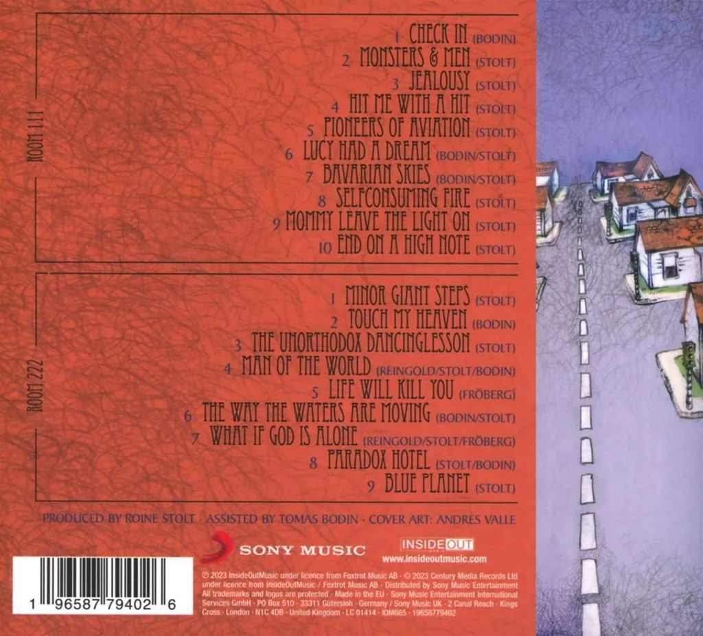 Album Paradox Hotel Réédition 2023 - CD Audio Rock Progressif Culte - 2