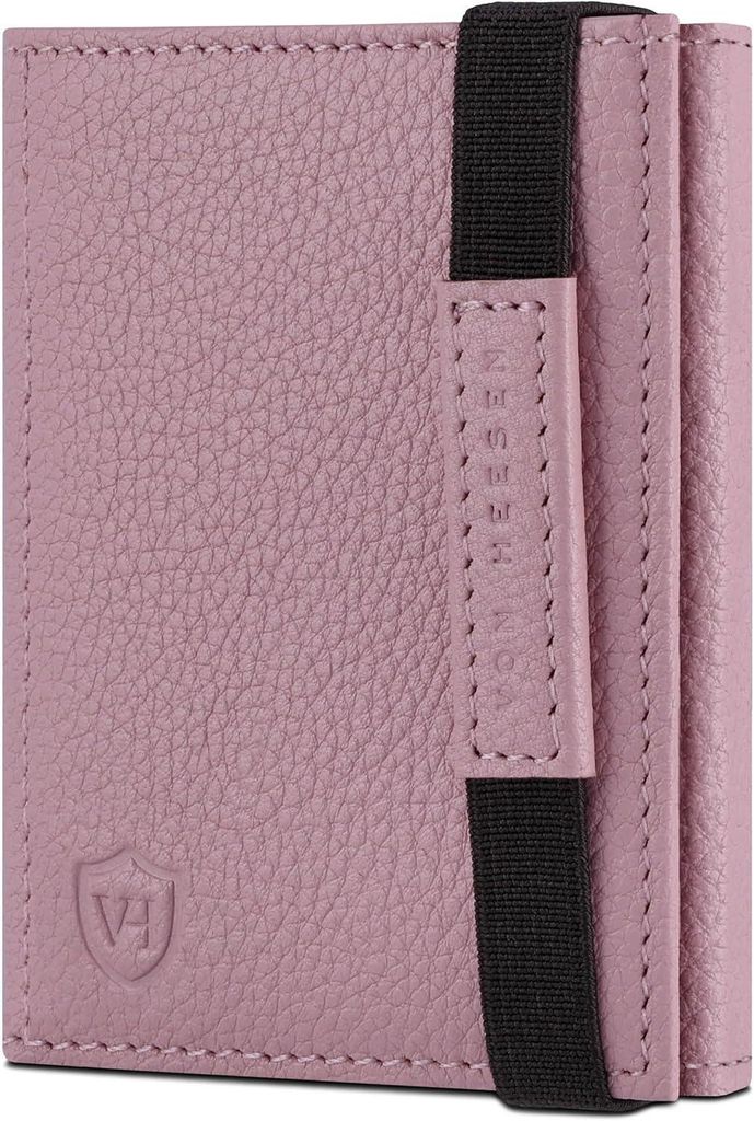 Geldbörse Slim Wallet mit Münzfach & RFID-Schutz Mini Geldbörse Herren & Damen Kartenetui Kreditkartenetui Portmonee Geldbeutel Portemonnaie klein