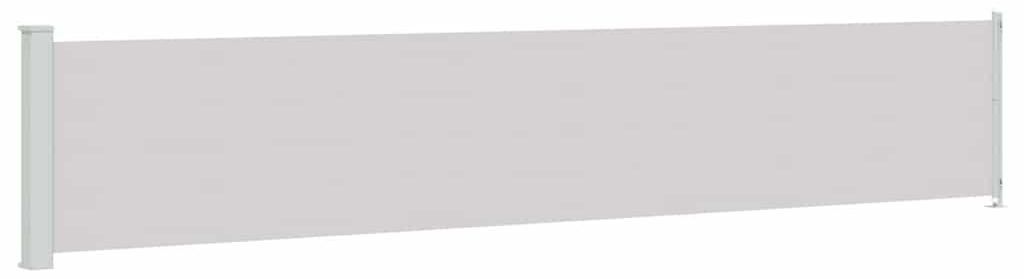 Vidaxl Garden Bildschirm Ausziehbar 117x600 cm Grau Image du produit 