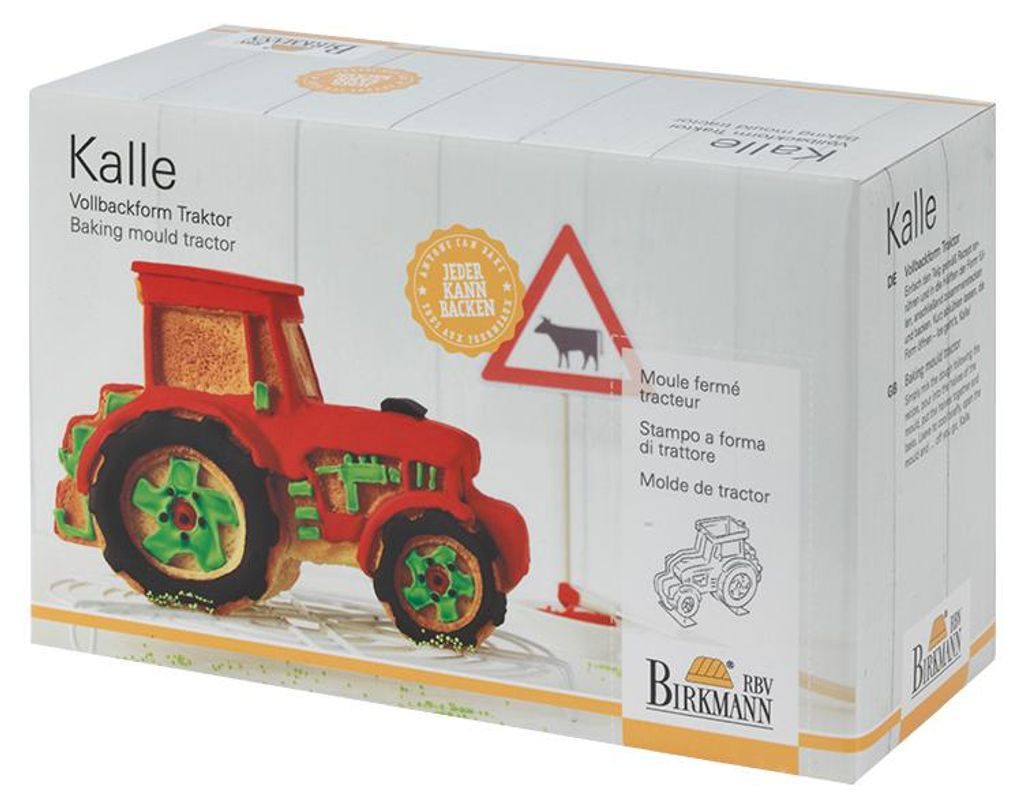 BIRKMANN Motivbackform Traktor, L 24,5 x B 10 x H 16 cm, Produktbild 