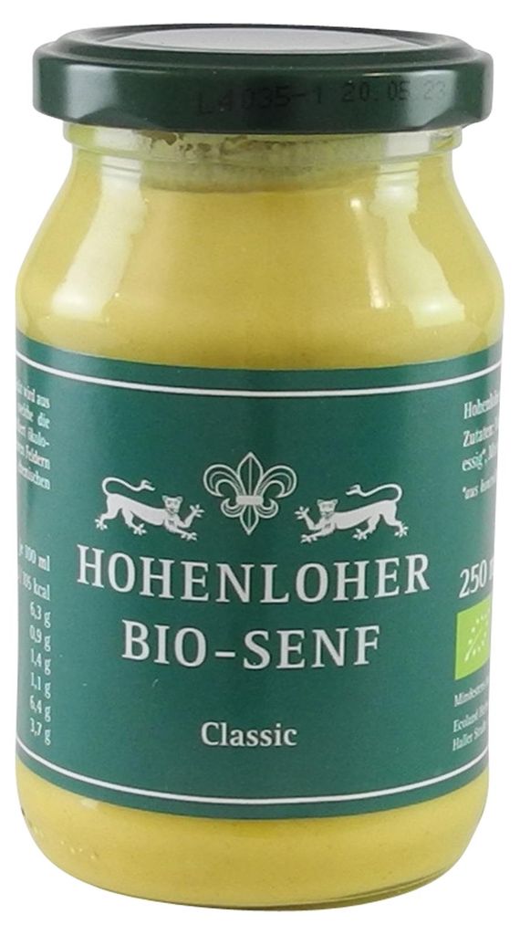 Hohenloher -Senf Classic (250 ml) Produktbild 