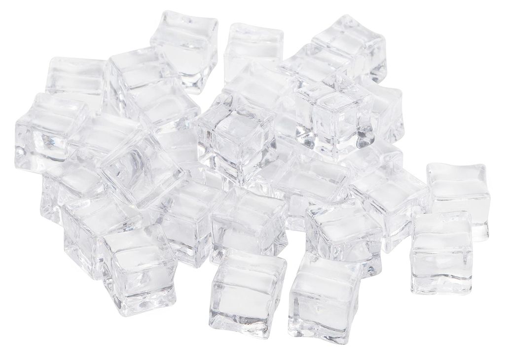 Belle Vous Klare Künstliche Eiswürfel (100 Stück) - 19mm Produktbild 