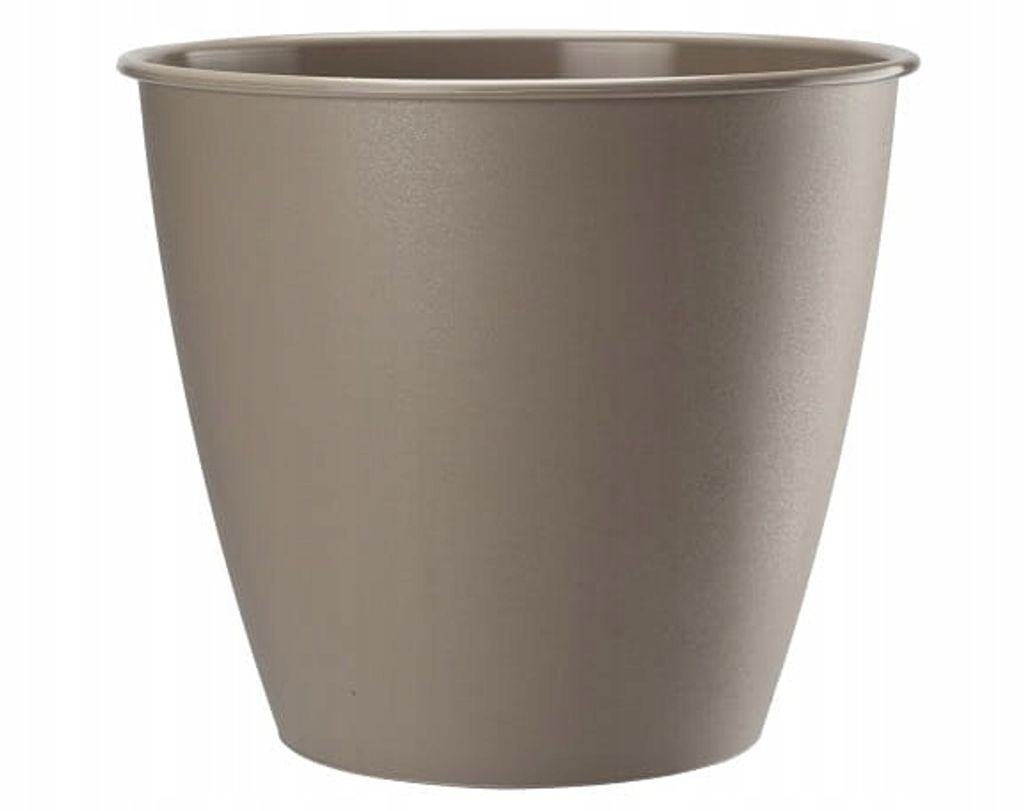 Kunststoff-Blumentopf AZALIA 13 cm beige