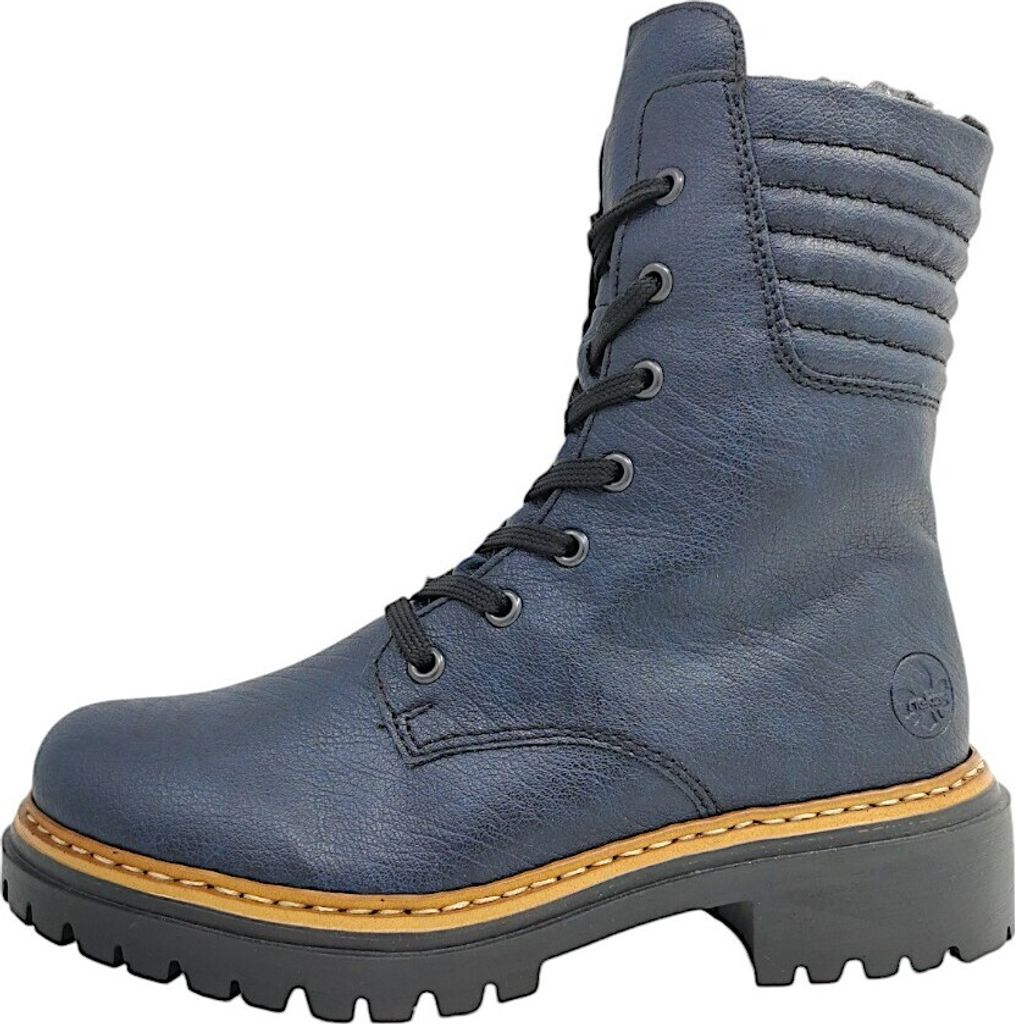 Rieker Stiefeletten Damen Stiefel Rieker Grau Ankle Boot Rieker