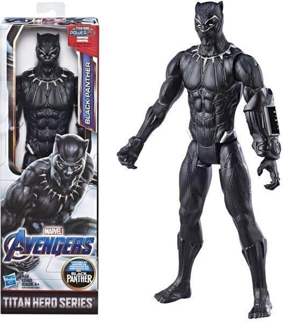 Schwarzer Panther Schwarzer Panther Titan Held Figur 30 cm Produktbild 