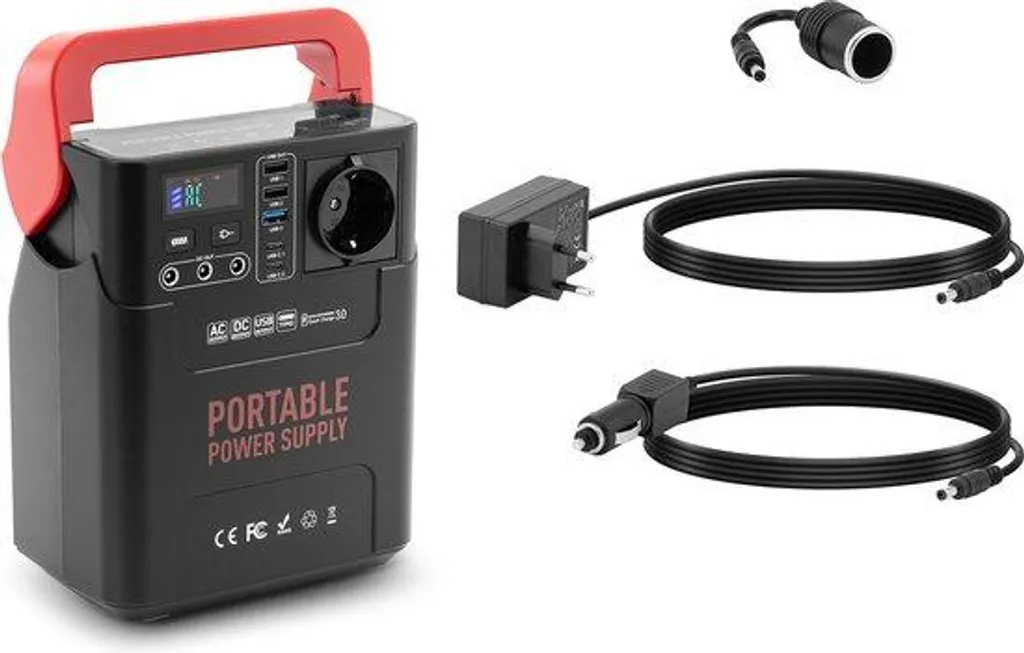 Station d'alimentation MSW 20 Ah 150 W avec ports USB Charge Rapide 18 W
