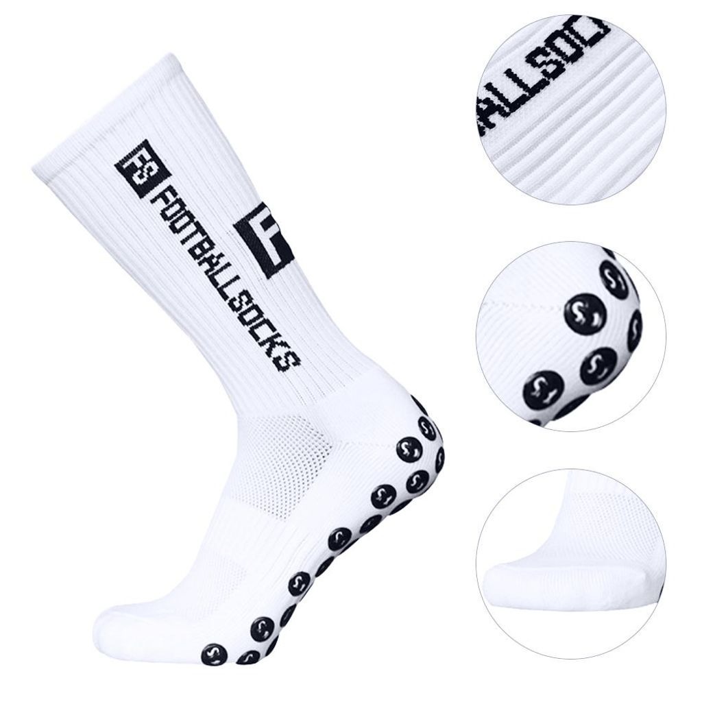 Futbalové ponožky 4-pack športové ponožky protišmykové Obrázok produktu 