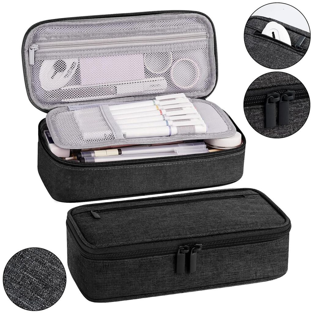 STILVORA Federmäppchen Großes, Multifunktionale Stiftebox, Produktbild 