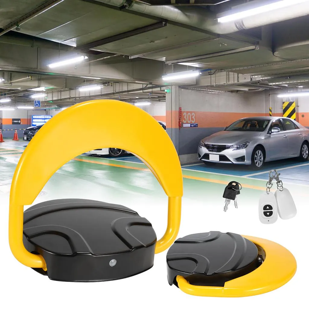 Arceau de Parking Télécommandé et Poteau de Délimitation pour Béton Ikodm