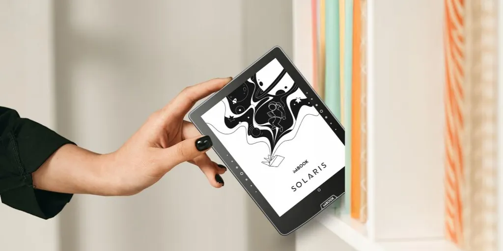 Liseuse numérique compacte INKBOOK Solaris Yellow avec confort oculaire