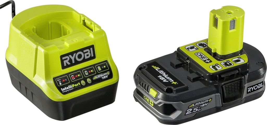 Ryobi RC18120-125 Ladegerät 18 V 2,5 Ah Lithium+ Akku