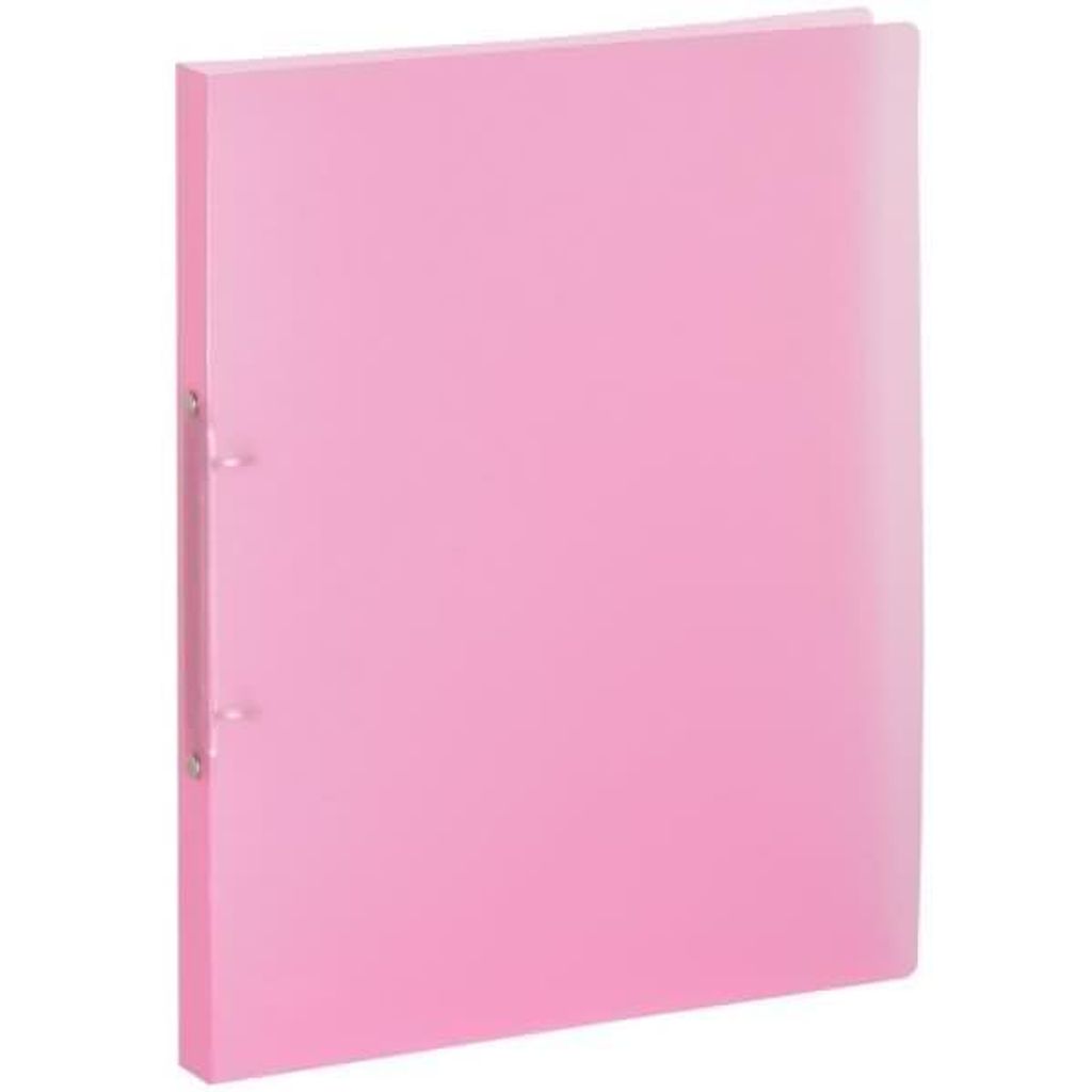 FSY Ringbuch A4, 2-Ringe 16mm, PP rot transluzent, 1 Stück