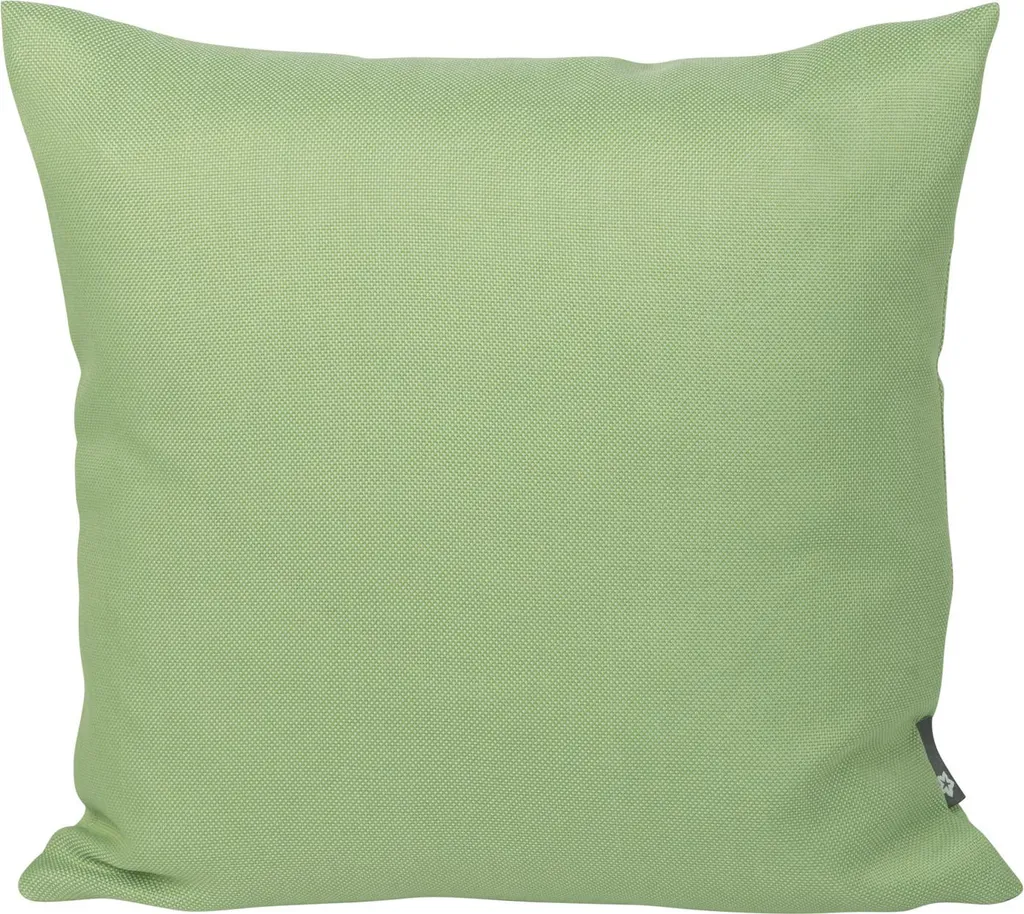 Housse de coussin structurée vert gazon 40x40 cm effet déperlant Pichler