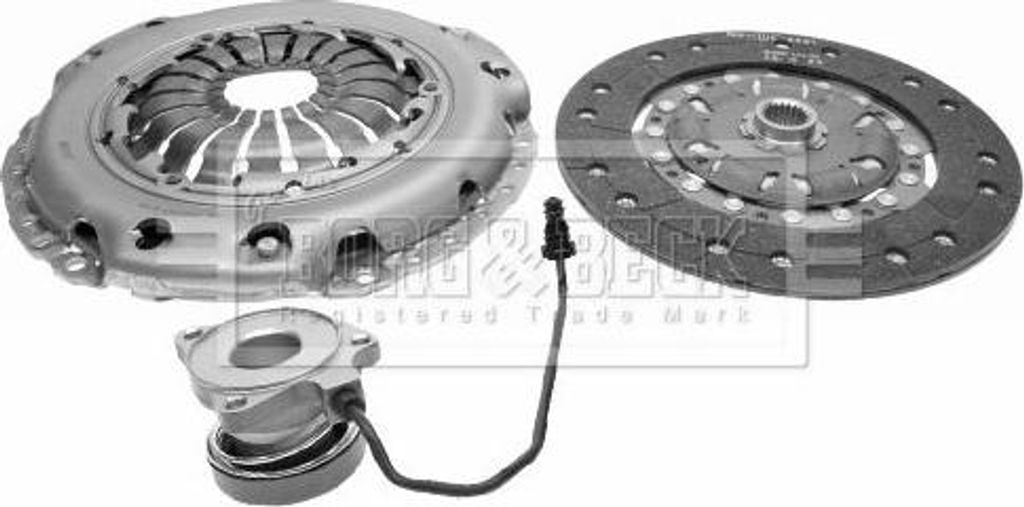 BORG & BECK HKT1221 Kupplungssatz OE kompatibel mit Astra H, Signum, Vectra, Zafira