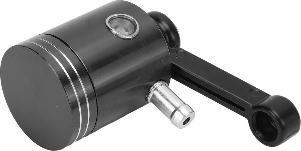 Motorrad Vorderradbremse Kupplungszylinder Vorratsbehälter Ölbecher CNC Aluminiumlegierung Ersatz für Ducati Monster Schwarz