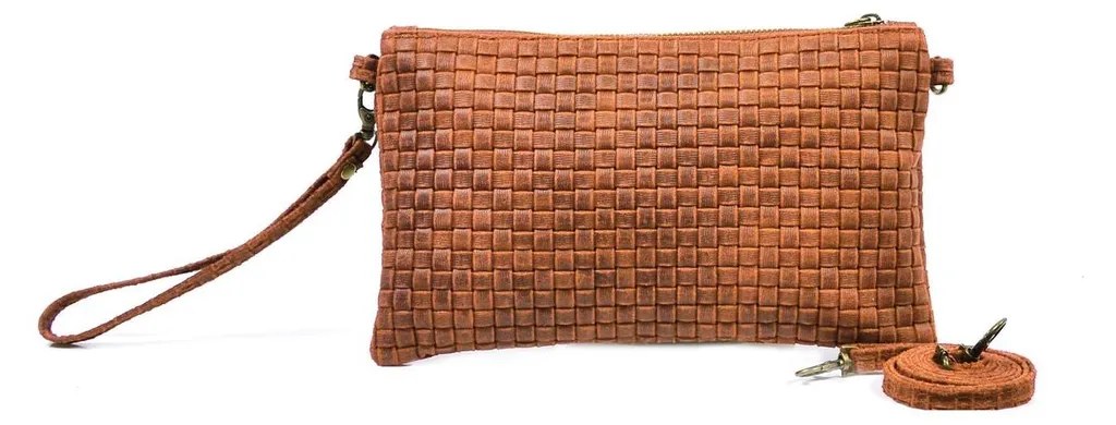 Portefeuille Compagnon CATARINA Carla Belotti 16 cm en Cuir Véritable
