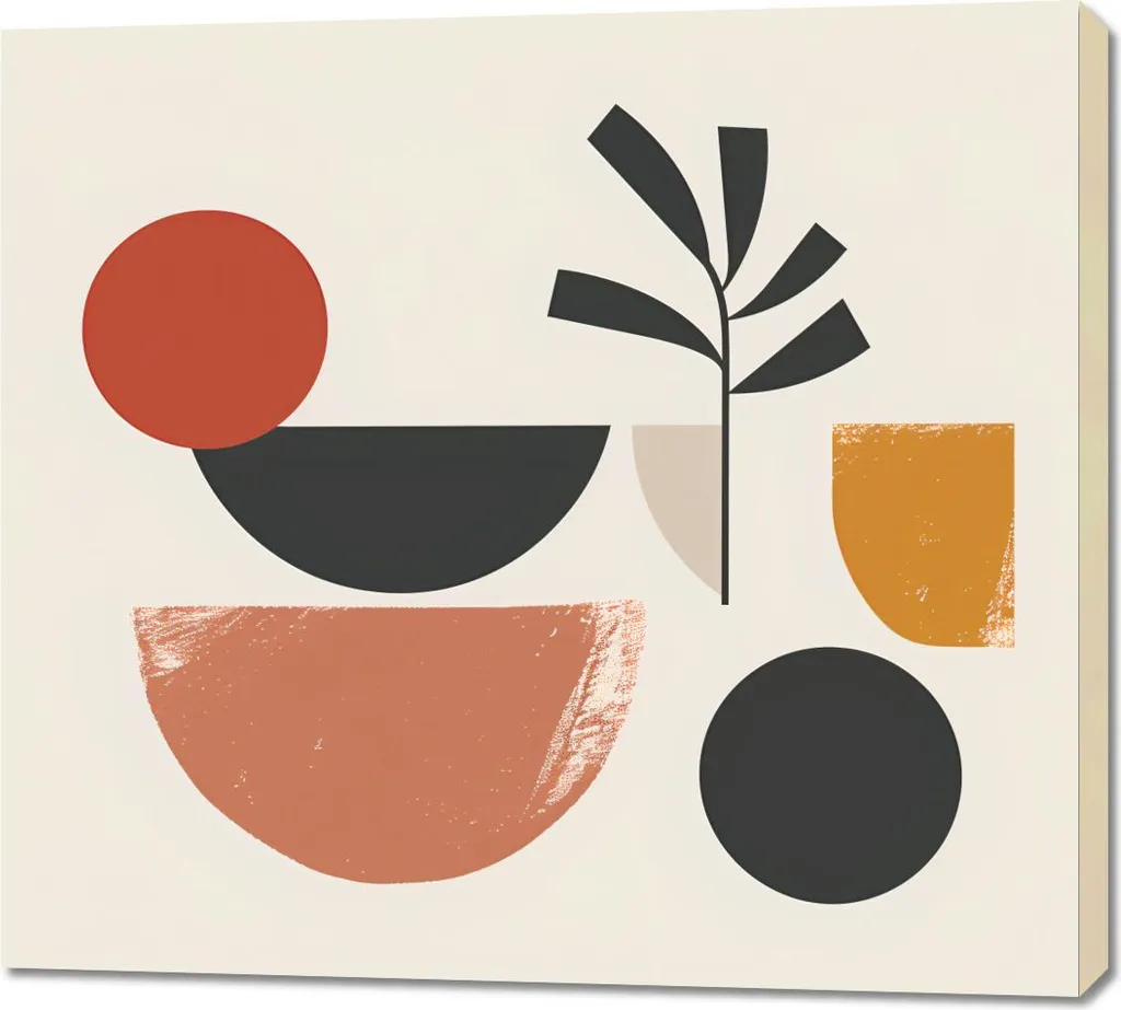 Offerta Quadro Giardino di Wola 100x90 cm - Tela Canvas Pronto da Appendere