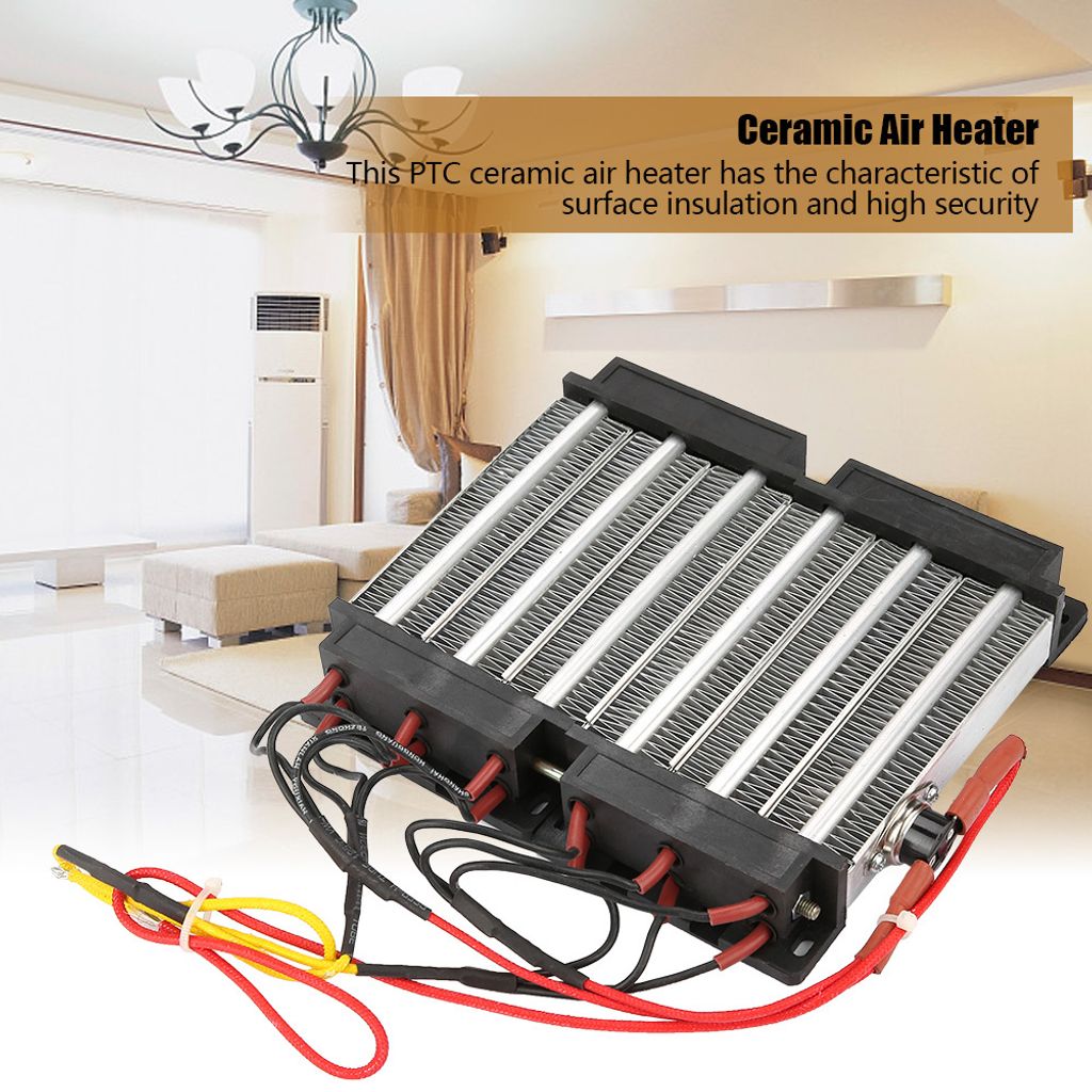 220 V 1500 W izolovaný PTC keramický ohřívač vzduchu PTC Obrázek produktu 7