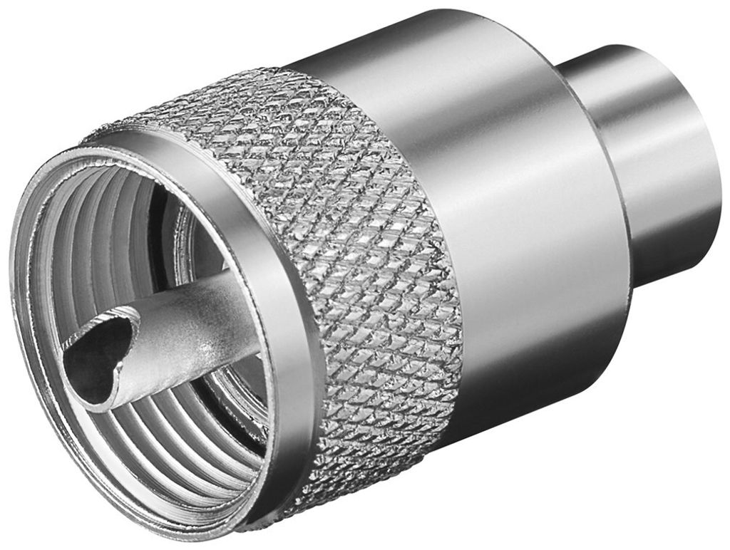 goobay Spina UHF per cavo da 5,3 mm max Immagine del prodotto 