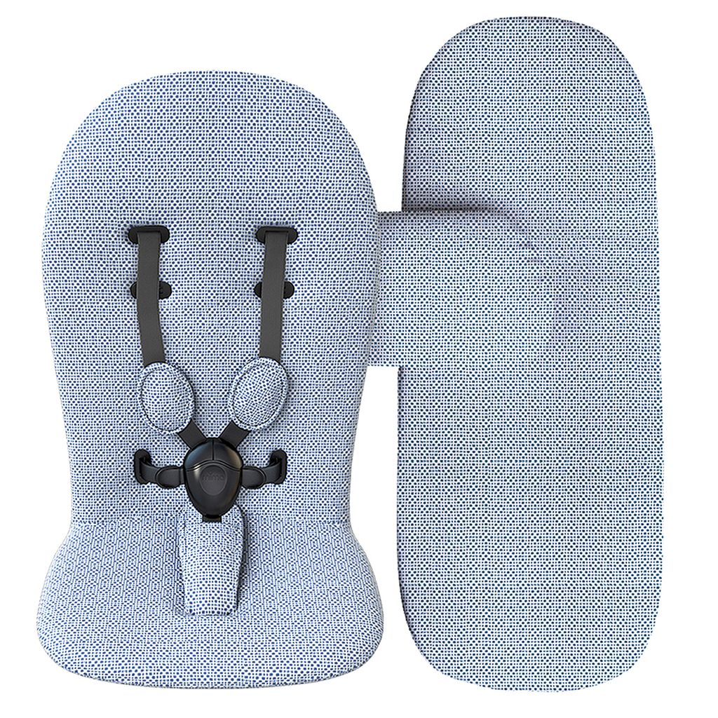 MIMA Xari Sitz- und Wanneneinlage, Pixel Blue Produktbild 