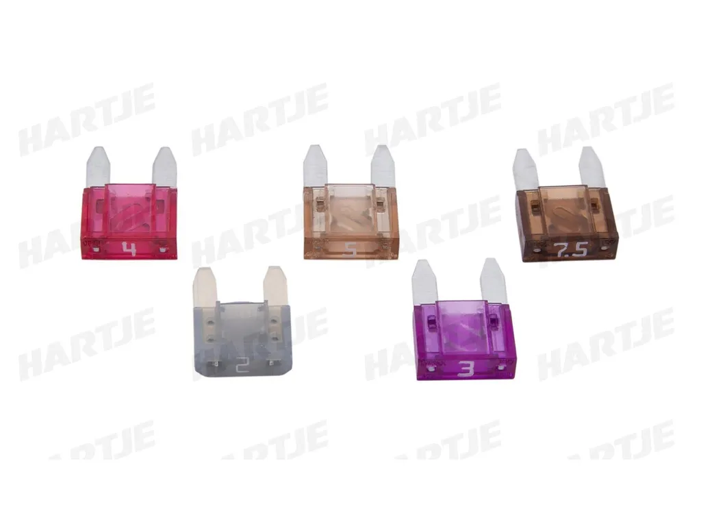 Fusibles Mini Dresselhaus SB-Mix 2-7,5A pour Protéger vos Circuits Auto