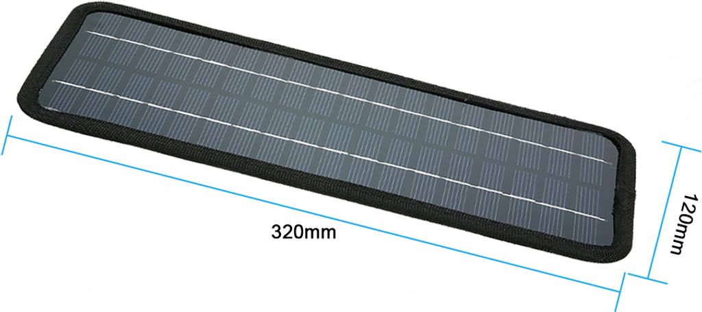 18V 20W solární nabíječka autobaterie, udržovač Obrázek produktu 2