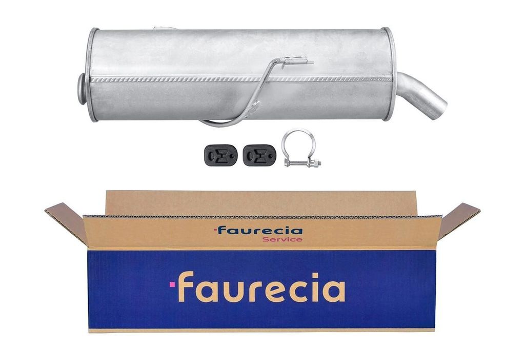 Endschalldämpfer FAURECIA IAM-Expertise passend für u.a. PEUGEOT 206