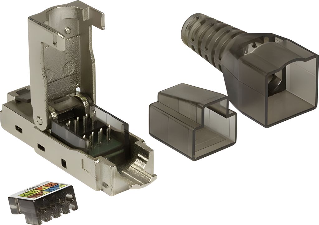 Logilink Feldkonfektionierbarer Steckverbinder Cat6A, 10GE Produktbild 