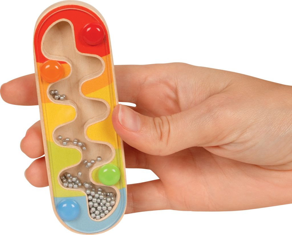 goki 61880 Mini dažďová tyč 4 x 1,6 x 12 cm, drevo, oceľové Obrázok produktu 