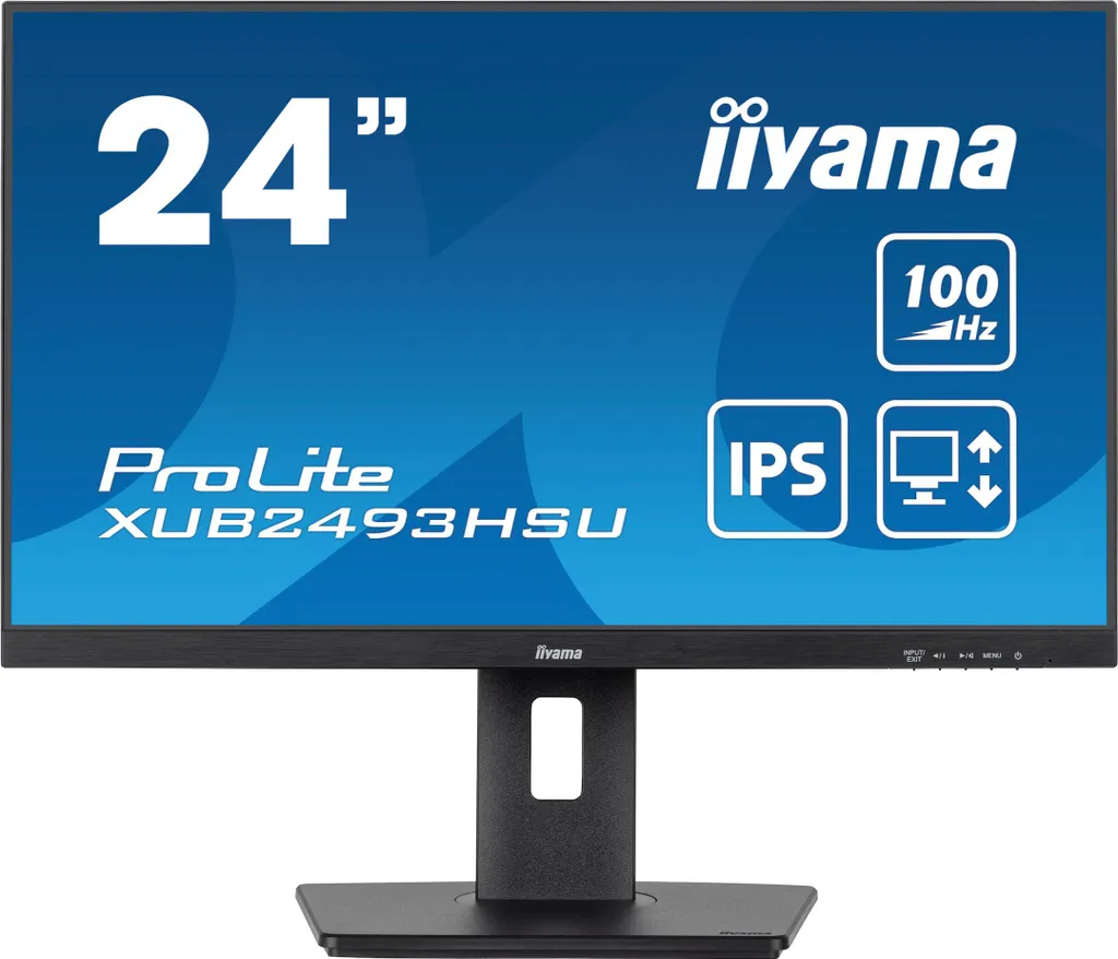 Moniteur Bureautique iiyama XUB2493HSU-B7 24'' pour Télétravail Pro