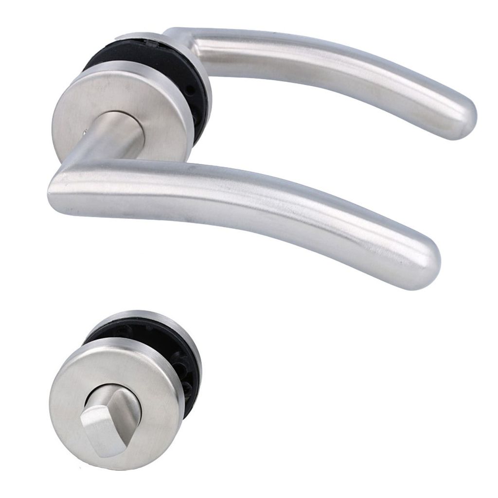 Edelstahl Türdrücker Drückergarnitur Serie Swing Metall Produktbild 