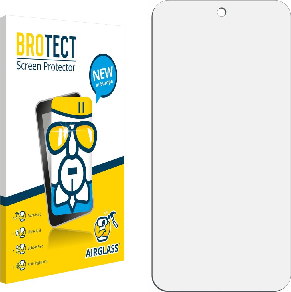 BROTECT Schutzglas für Sharp Aquos Sense 9 5G Schutzfolie Panzer Folie Glas Display Schutz klar