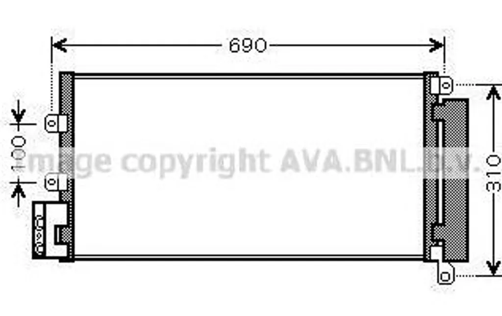 Réparer Fuite Clim Linea avec Condensateur AVA FTA5356D OE 51785227