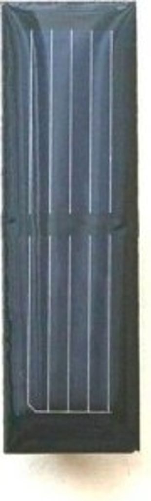 Solarzelle 0,5 V / 150 mA - mit Lötanschluß Produktbild 
