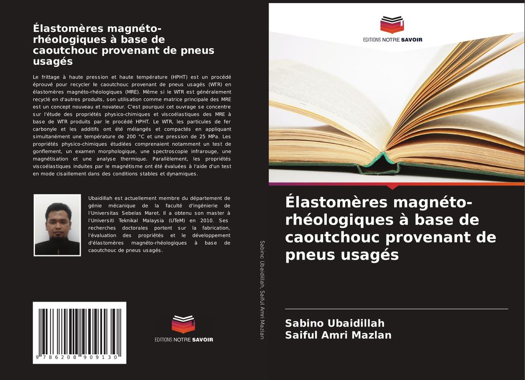 Élastomères magnéto-rhéologiques à base de caoutchouc provenant de pneus usagés