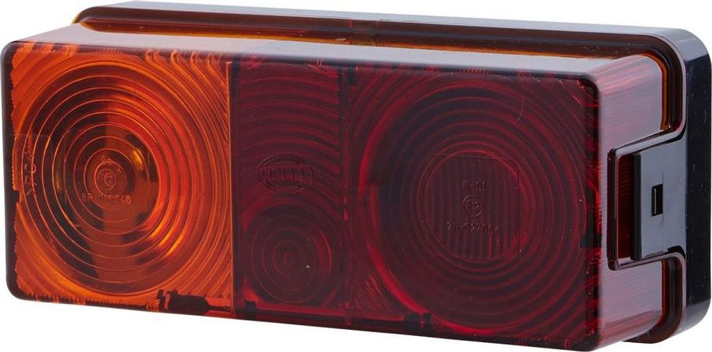 Rückleuchte links 24 V R10W Glühlampen-Technologie HELLA für LIEBHERR