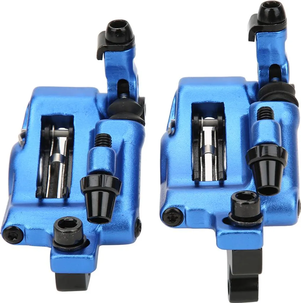 Kit frein à disque hydraulique VTT HB-100 en alliage d'aluminium bleu - 2