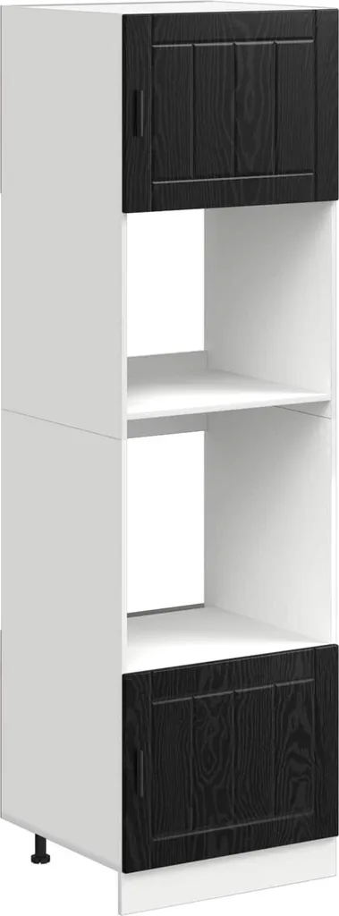 Armoire de cuisine chêne noir : optimisez votre petit espace de cuisine