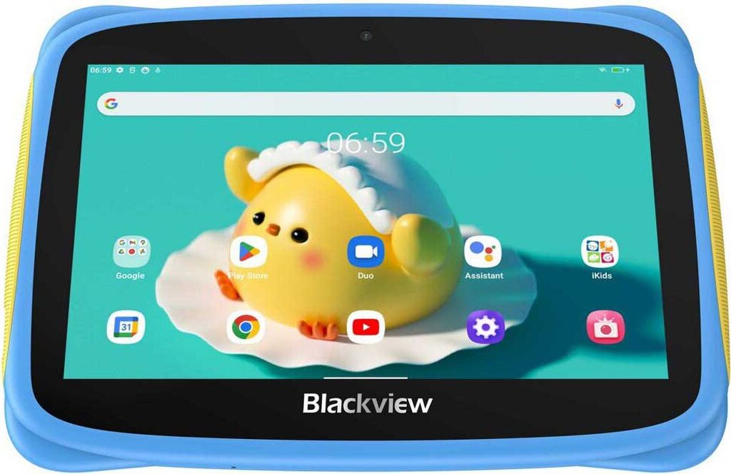 Kinder-Tablet, Blackview, Tab 3, TPC, Kids 2/32 GB, 7", Displaytyp: 7", TN, Auflösung: 1024×600 HD, Auflösung der Rückkamera: 2 MP, Akku: 3280 ...