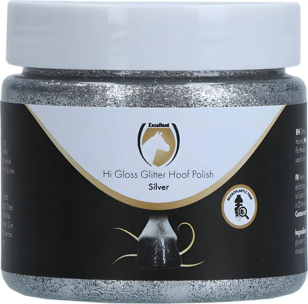 Zoccolo Argento Glitter Hi Gloss - Praticità e Stile Made in Italy - 1