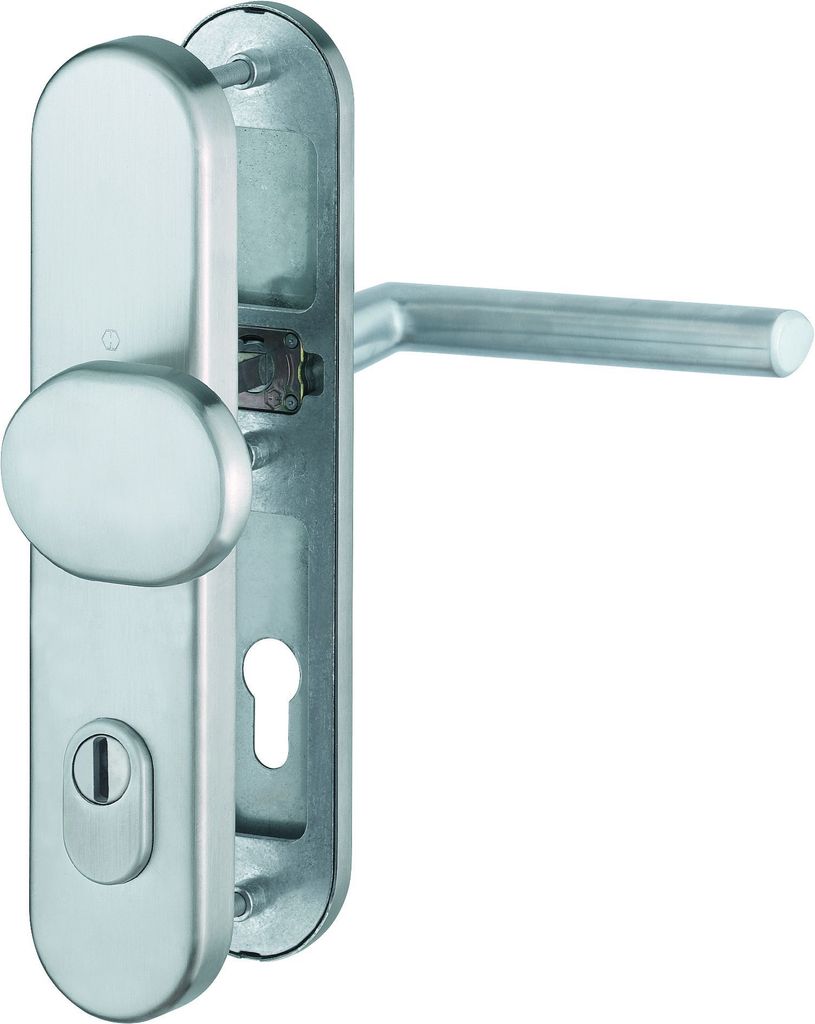 Hoppe Schutz-Wechselgarnitur Stockholm E86G / 3332ZA / 3330 / 1140Z ES1 SK2 PZ Vierkant 8 / 10mm - 3665041