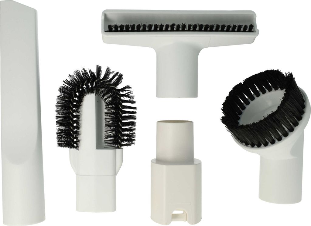 vhbw 5-tlg. Düsen-Set kompatibel mit Vorwerk Tiger VT300, VT270 Staubsauger Weiß