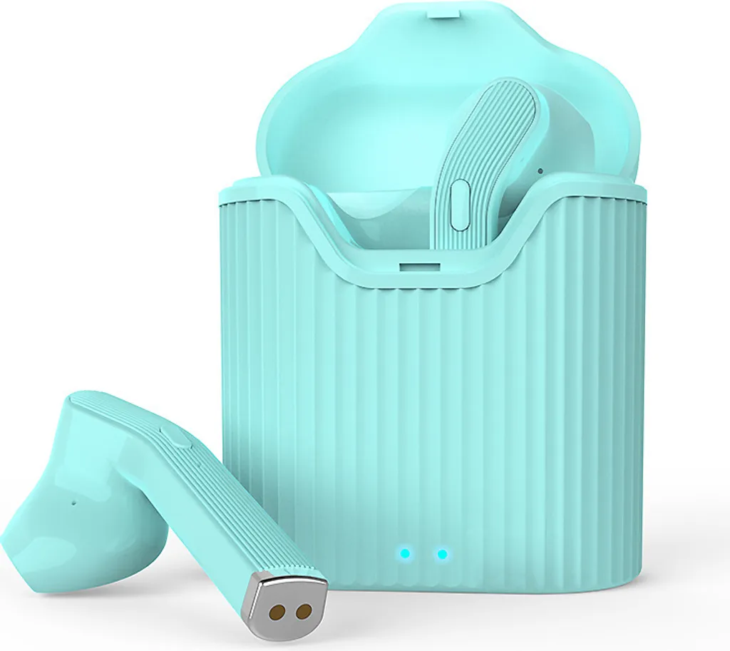 H19T Auricolari Bluetooth Sport Fitness - Blu Intenso TWS 350mAh